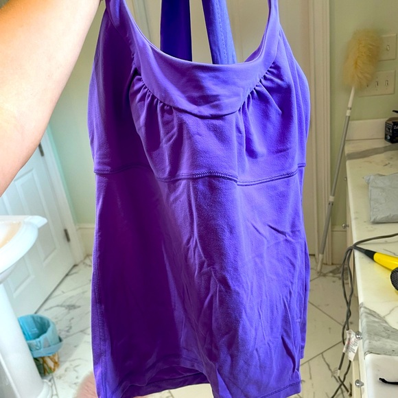 Purple Lululemon tank top - size 12! - Picture 3 of 4